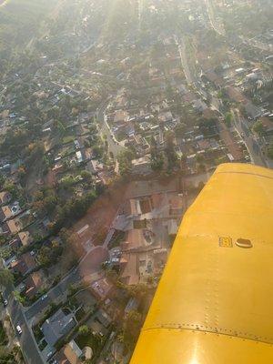 Steep turn practice.