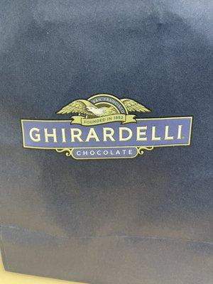 Stop in the Ghirardelli chocolate  11980 S Harlan Rd. Lathrop Ca. ( 209-982-9304)