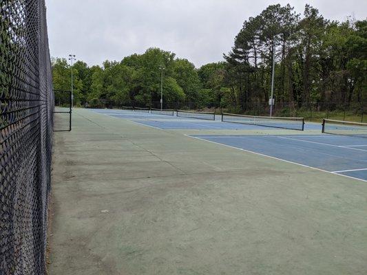 Sugaw Creek Park tennis courts