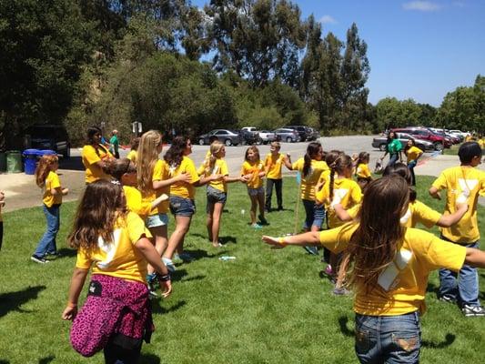 YMCA Campers enjoying the days activities!