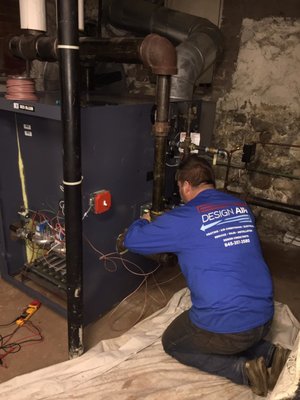 Steam Boiler Install