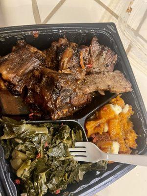 Oxtail & Brisket plate from Ate-o-clock catering pop up. So yummy!