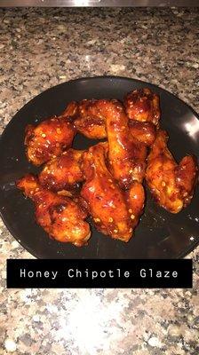 Honey Chipotle Glazed Wings