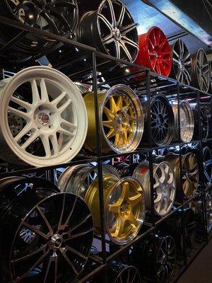 All types of wheels available!