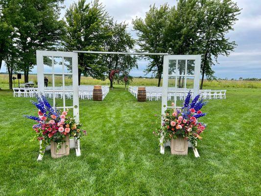 Ceremony entrance