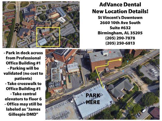 Starting July 6th AdVance Dental has a new home!