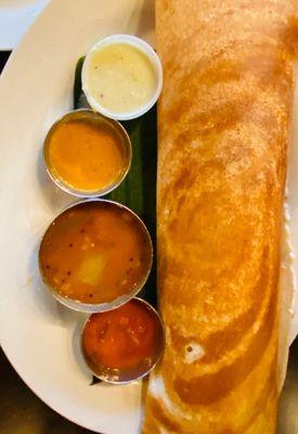 7/23 plain dosa - meh