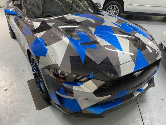 custom camo wrap