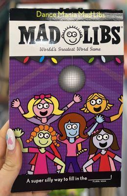 Dance Mania Mad Libs~ Had to get the hilarious word game I loved since I was child, Mad Libs! Our daughter loves them!