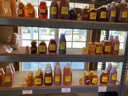 Varieties of honey