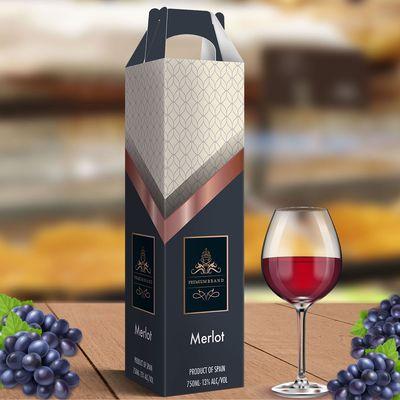 Custom printed wine bottle boxes