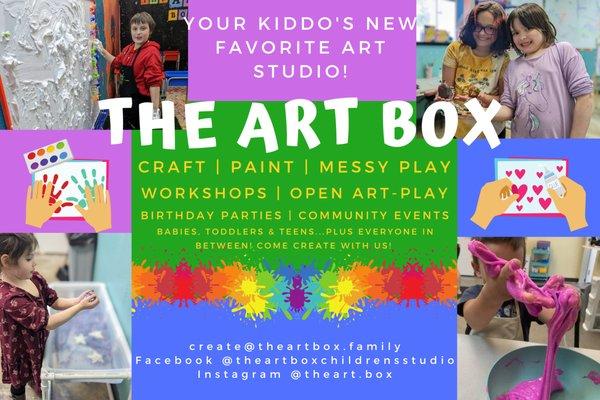 Your Kiddo's New Favorite Art Studio!