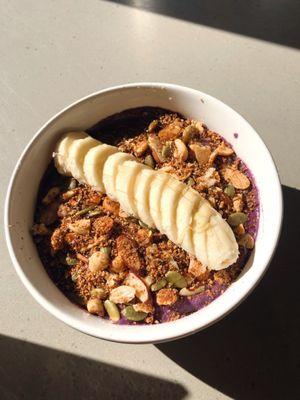 Blueberry Breakfast Smoothie as a bowl! MY FAV'n