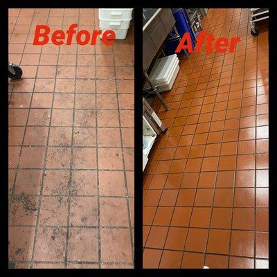 We clean restaurants or offices .