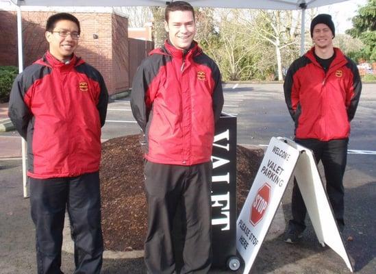 Valet Parking at Oswego Grill