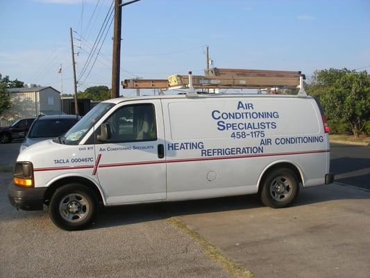 Air Conditioning Services truck