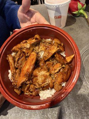 Teriyaki chicken bowl