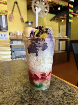 Halo halo -  too much ice; need more flavor