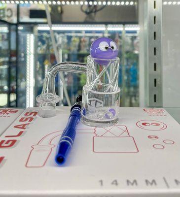 IC Quartz Glass Banger With dab tool