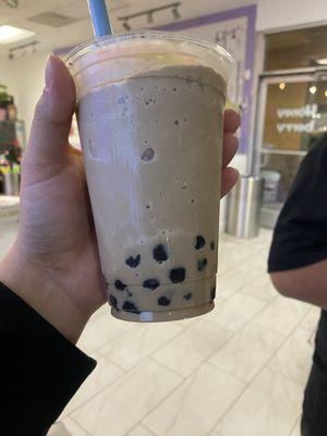 Espresso blended bubble tea