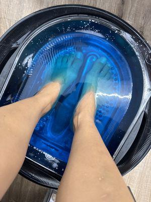 Pedicure at its finest!