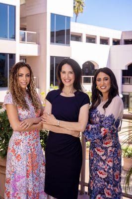 Dr. Sasha Hakman, Dr. Alison Peck, and Dr. Sahar Wertheimer