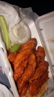 Boneless buffalo chicken wings