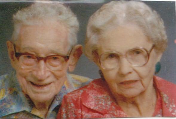 Our grandparents Wade and Clara Askew