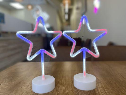 Love these cute stars, looks like they are ready to celebrate Red, White and Boom!