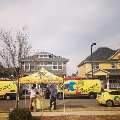 Celebrating another switch to clean solar energy in Denver, CO