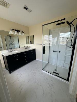 Bathroom remodel