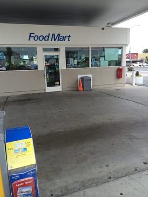 Chevron with mini mart