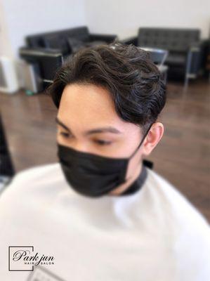 Park Jun Korean Hair Salon Straight Perm Color Wedding