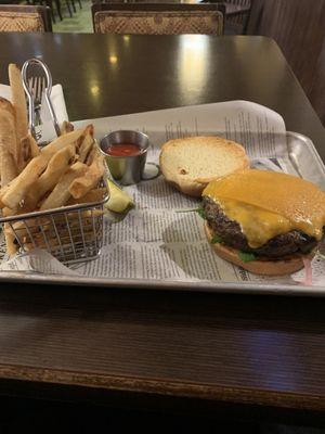 Cheeseburger French fries