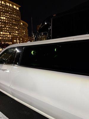 Limo on town in Washington DC