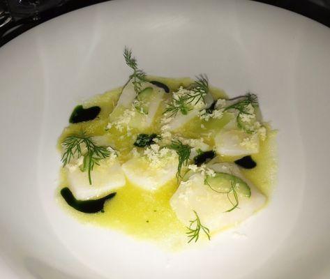 Scallop was so fresh, crudo style