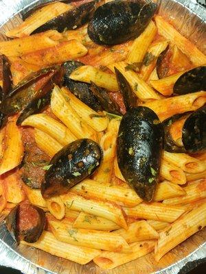 Mussel pasta