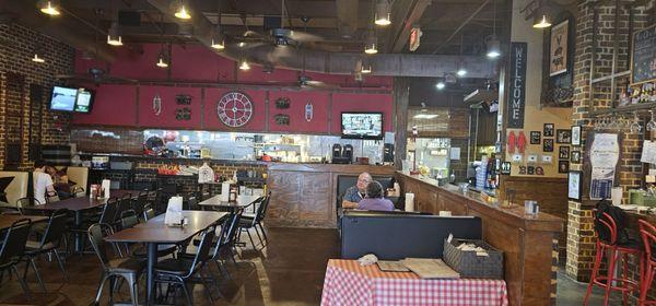 Main dining area.