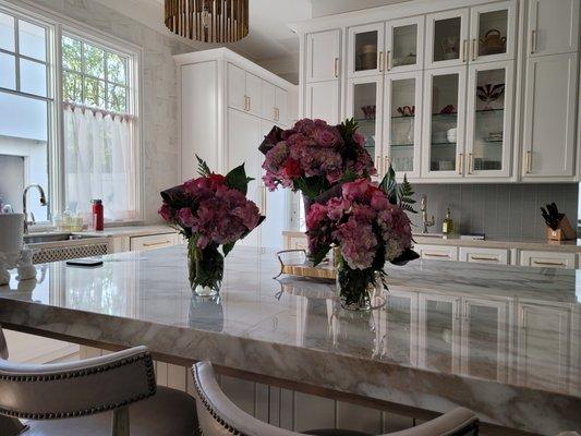 Custom  modern floral design