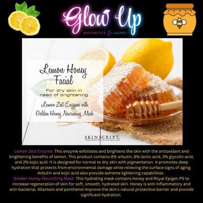 Lemon Honey Facial