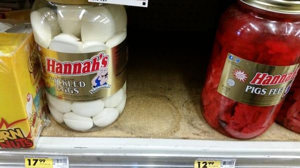 Pickled eggs on deal