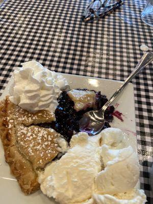 Blueberry pie