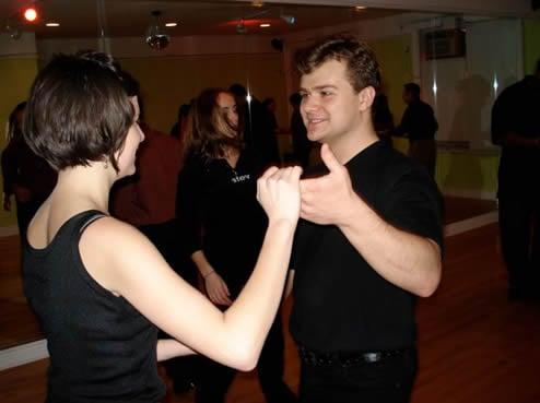 Salsa dancing in Brooklyn at Dance Fever Studios