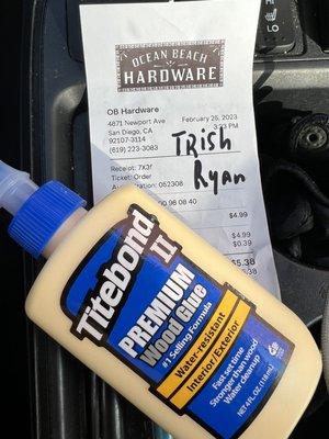 Best wood glue around