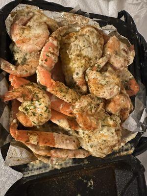 Snow Crab Tub with Shrimp