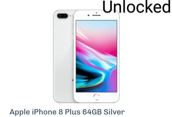 Iphone 8Plus 64GB Global Unlocked Verizon/AT&T/T-Mobile/Boost/Metro Pcs/Mint Mobile/Spectrum/TracFone/Straight Talk/Simple Mobile= $275.00