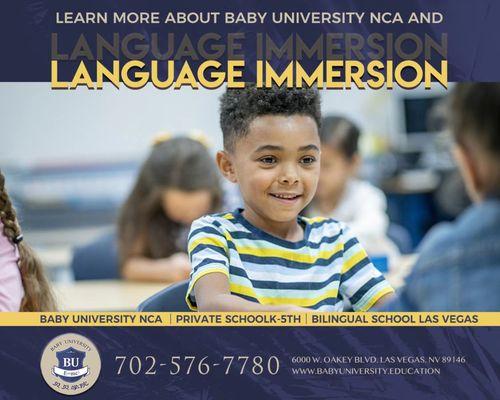 Baby University NCA Bilingual - Private School Las Vegas K-5th