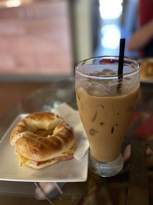 Ba'Gell and Iced latte