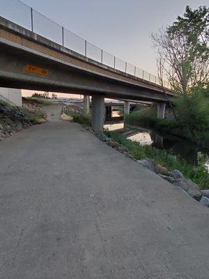 Trail toward Alviso