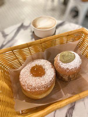 Bombolone Apricot, Pistachio Cruffin